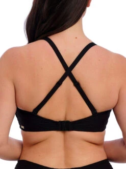 FANTASIE Beach Waves Bandeau Bikini Top - Black -FREYA Shop braforme fantasie beach waves FS502210 BLK 2b