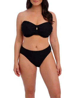 FANTASIE Beach Waves Bandeau Bikini Top - Black -FREYA Shop braforme fantasie beach waves FS502210 BLK 2f