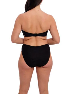 FANTASIE Beach Waves Bandeau Bikini Top - Black -FREYA Shop braforme fantasie beach waves FS502210 BLK 4b