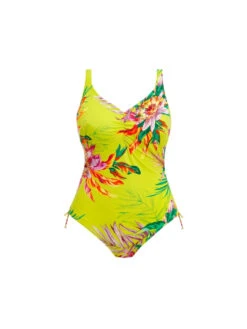 FANTASIE Cala Macarella V-Neck Swimsuit - Zest -FREYA Shop braforme fantasie cala macarella FS505230 ZET c