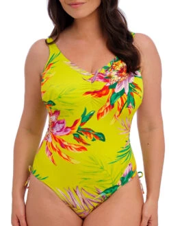 FANTASIE Cala Macarella V-Neck Swimsuit - Zest