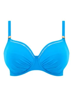 FANTASIE East Hampton Gathered Full Cup Bikini Top - Blue Diamond -FREYA Shop braforme fantasie east hampton FS502801 BDA c