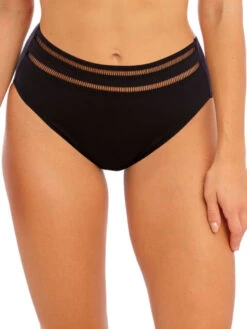 FANTASIE East Hampton High Waist Bikini Brief -FREYA Shop braforme fantasie east hampton FS502878 BLK f