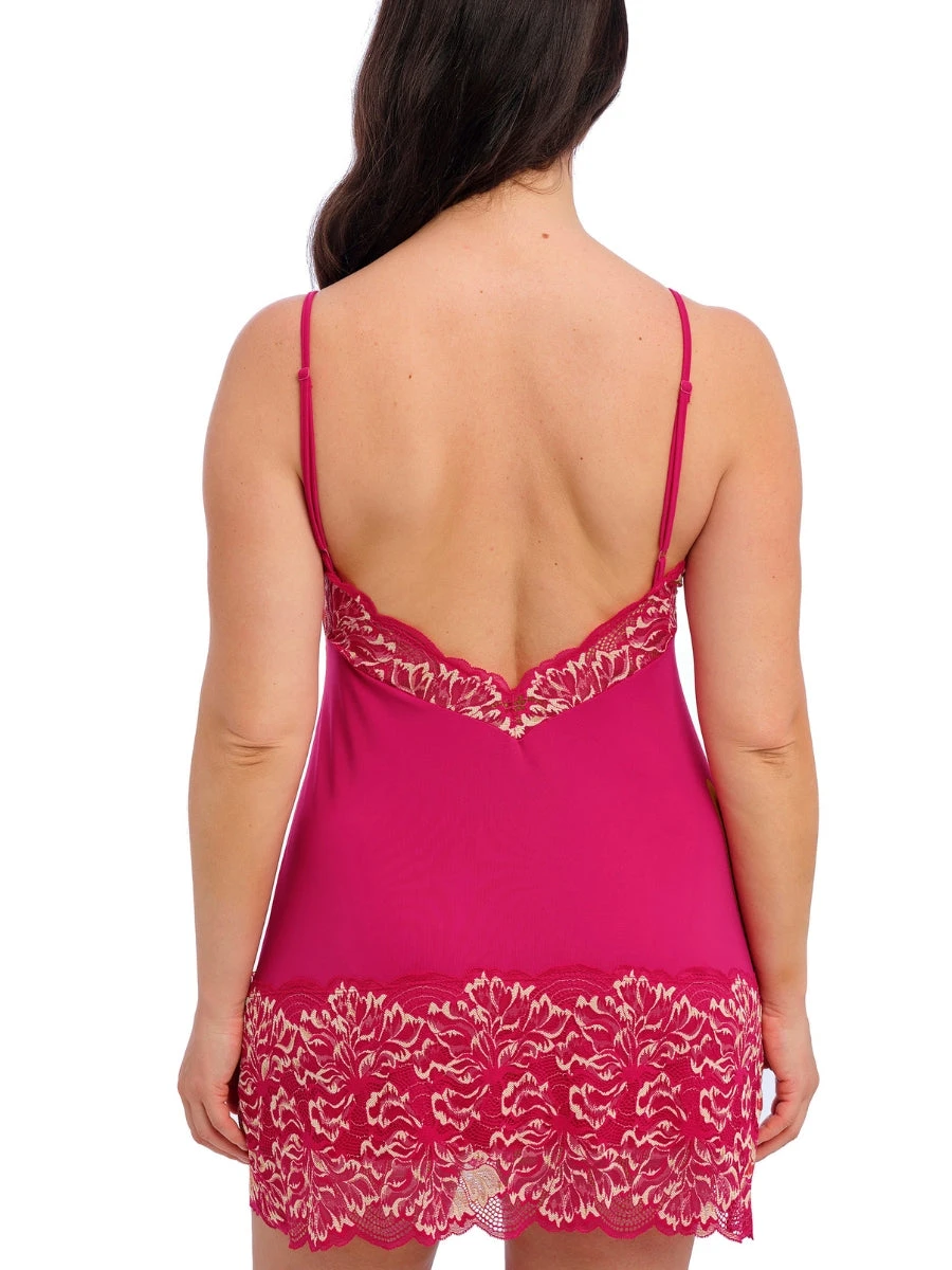 FANTASIE Emmaline Chemise - Cerise 4 FANTASIE Emmaline Chemise - Cerise - Image 2
