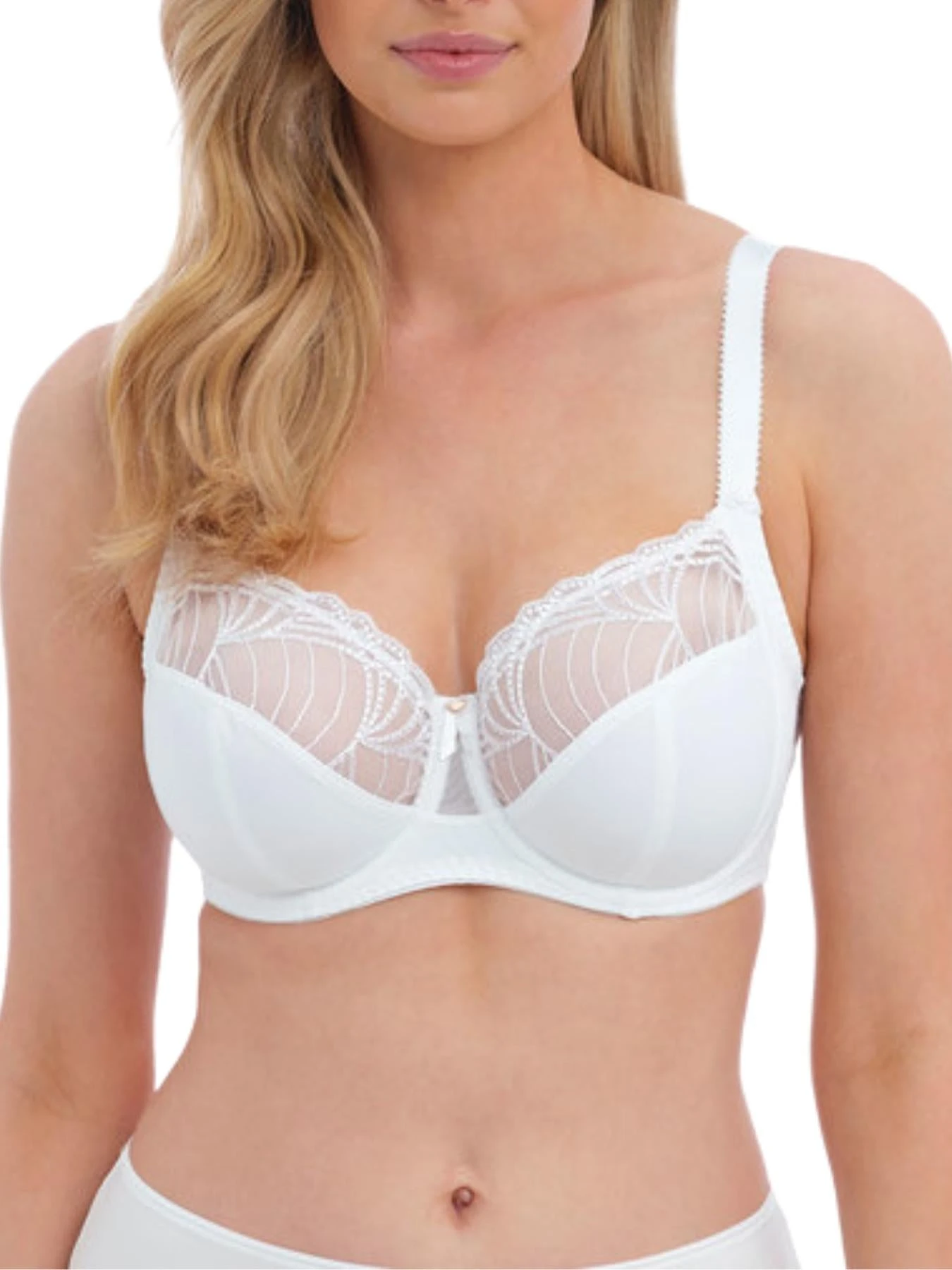 FANTASIE Adelle Side Support Bra - White 3 FANTASIE Adelle Side Support Bra - White
