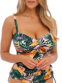 FANTASIE Jungle Falls Twist Front Tankini - Multi