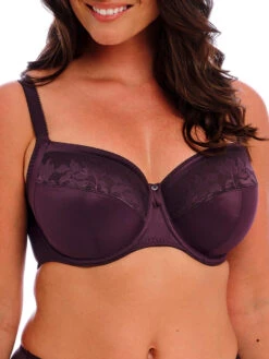FANTASIE Illusion Full Cup Side Support Bra - Plum