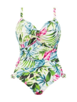 FANTASIE Langkawi Twist Front Swimsuit - White -FREYA Shop braforme fantasie langkawi FS501731 c