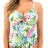 FANTASIE Langkawi Twist Front Swimsuit - White -FREYA Shop braforme fantasie langkawi FS501731 f