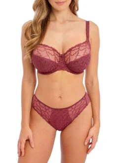 FANTASIE Ana Side Support Bra - Rosewood 9 FANTASIE Ana Side Support Bra - Rosewood -FREYA Shop braforme fantasie lingerie ana fl6702 fl6705 row rosewood full