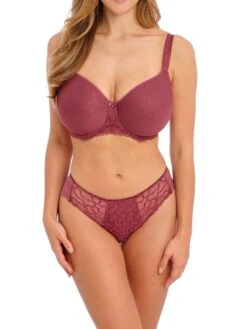 FANTASIE Ana Moulded Spacer Bra - Rosewood -FREYA Shop braforme fantasie lingerie ana fl6705 fl6701 row rosewood full