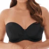 FANTASIE Aura Moulded Strapless Bra - Black -FREYA Shop braforme fantasie lingerie fl2320 blk f