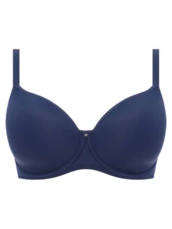 FANTASIE Aura Moulded T-Shirt Bra - Navy -FREYA Shop braforme fantasie lingerie fl2321 nay c