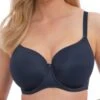 FANTASIE Aura Moulded T-Shirt Bra - Navy -FREYA Shop braforme fantasie lingerie fl2321 nay f