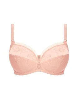 FANTASIE Fusion Lace Side Support Bra - Blush -FREYA Shop braforme fantasie lingerie fusion lace fl102301 blh p