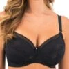 FANTASIE Fusion Lace Side Support Bra - Black -FREYA Shop braforme fantasie lingerie fusion lace fl102301 blk f