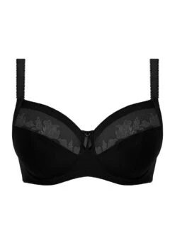 FANTASIE Illusion Full Cup Side Support Bra - Black -FREYA Shop braforme fantasie lingerie illusion bra 2982 blk p