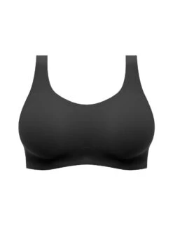 FANTASIE Smoothease Non Wired Bralette - Black -FREYA Shop braforme fantasie lingerie smoothease fl2326 blk p