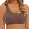 FANTASIE Smoothease Non Wired Bralette - Coffee Roast