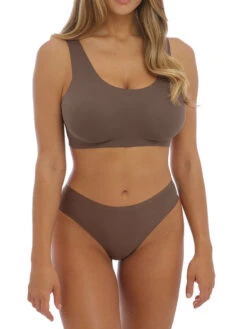 FANTASIE Smoothease Non Wired Bralette - Coffee Roast -FREYA Shop braforme fantasie lingerie smoothease fl2326 crt full