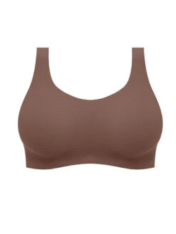FANTASIE Smoothease Non Wired Bralette - Coffee Roast -FREYA Shop braforme fantasie lingerie smoothease fl2326 crt p