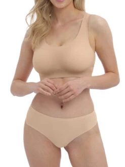 FANTASIE Smoothease Non Wired Bralette - Natural Beige -FREYA Shop braforme fantasie lingerie smoothease fl2326 nae full