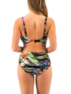FANTASIE Maldives Full Cup Bikini Top - Black Tropical -FREYA Shop braforme fantasie maldives FS504105 BLC 2b