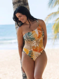 FANTASIE Maya Bay Single Strap Swimsuit - Warm Sunset -FREYA Shop braforme fantasie maya bay FS505742 WAS l