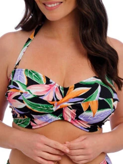 FANTASIE Mykonos Cove Bandeau Bikini Top - Black -FREYA Shop braforme fantasie mykonos cove FS505909 BLK 2f