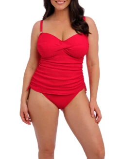 FANTASIE Ottawa Twist Front Tankini Top - Radiant Red -FREYA Shop braforme fantasie ottawa FS6356 ADI 2f