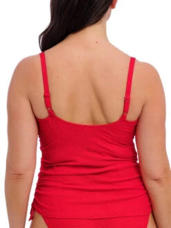 FANTASIE Ottawa Twist Front Tankini Top - Radiant Red -FREYA Shop braforme fantasie ottawa FS6356 ADI b