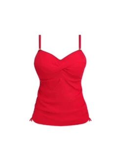 FANTASIE Ottawa Twist Front Tankini Top - Radiant Red -FREYA Shop braforme fantasie ottawa FS6356 ADI c