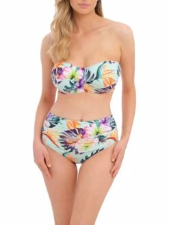 FANTASIE Paradiso Twist Bandeau Bikini Top - Soft Mint -FREYA Shop braforme fantasie paradiso fs501809 sft fl