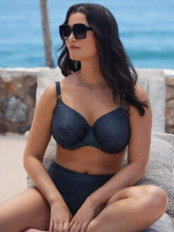 FANTASIE Paros Coast Full Cup Bikini Top - Midnight Sparkle -FREYA Shop braforme fantasie paros coast FS506101 MIA 2l