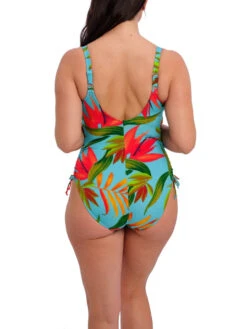 FANTASIE Pichola Twist Front Swimsuit - Aqua -FREYA Shop braforme fantasie pichola FS503947 AQA 2b