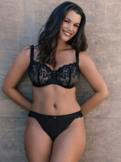 FANTASIE Portia Balconette Bra - Black -FREYA Shop braforme fantasie portia FL102607 BLK l