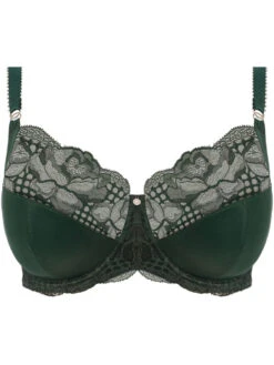 FANTASIE Reflect Side Support Bra - Deep Emerald -FREYA Shop braforme fantasie reflect FL101801 DPE c