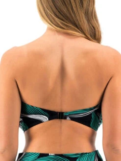 FANTASIE Saint Lucia Twist Bandeau Bikini Top - Black -FREYA Shop braforme fantasie saint lucia FS504409 BLK b