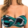 FANTASIE Saint Lucia Twist Bandeau Bikini Top - Black -FREYA Shop braforme fantasie saint lucia FS504409 BLK f