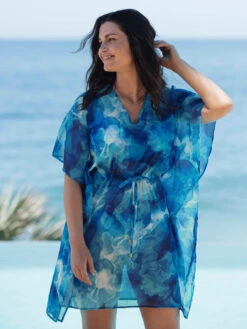 FANTASIE Saunton Sands Kaftan - Dazzling Blue -FREYA Shop braforme fantasie saunton sands FS506094 DAZ l