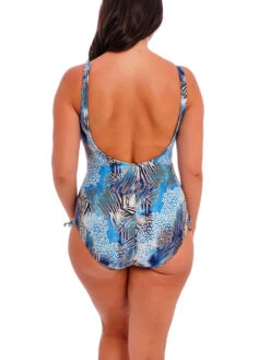 FANTASIE Seraya Sands V-Neck Swimsuit - Denim -FREYA Shop braforme fantasie seraya sands FS503730 DEN 2b