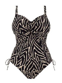 FANTASIE Silhouette Island Twist Front Swimsuit - Monochrome -FREYA Shop braforme fantasie silhouette island FS504531 MOM c