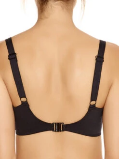 FANTASIE Versailles Full Cup Bikini Top - Black -FREYA Shop braforme fantasie swim versailles fs5749 blk black underwired gathered full cup bikini top b