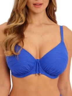 FANTASIE Beach Waves Full Cup Bikini Top - Ultramarine
