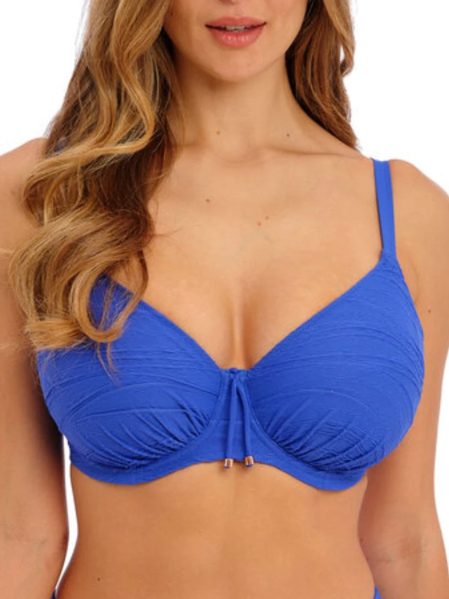 FANTASIE Beach Waves Full Cup Bikini Top - Ultramarine 3 FANTASIE Beach Waves Full Cup Bikini Top - Ultramarine