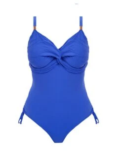 FANTASIE Beach Waves Twist Front Swimsuit - Ultramarine -FREYA Shop braforme fantasie swimwear beach waves fs502231 ule ultramarine s 20 2