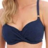 FANTASIE Ottawa Full Cup Bikini Top - Ink -FREYA Shop braforme fantasie swimwear fs6355 ink uw front wrap full cup bikini top f