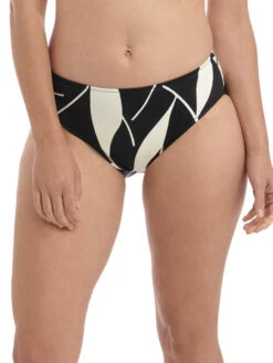 FANTASIE Ile De Re Bikini Brief - Black & Cream