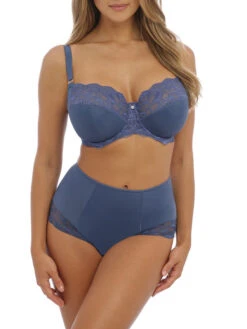 FANTASIE Reflect Side Support Bra - Evening Blue 11 FANTASIE Reflect Side Support Bra - Evening Blue -FREYA Shop braforme fl101801 eve fantasie lingerie reflect evening blue underwired side support bra full