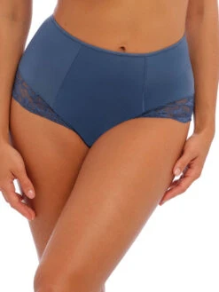FANTASIE Reflect High Waist Brief -FREYA Shop braforme fl101852 eve fantasie lingerie reflect evening blue high waist brief f
